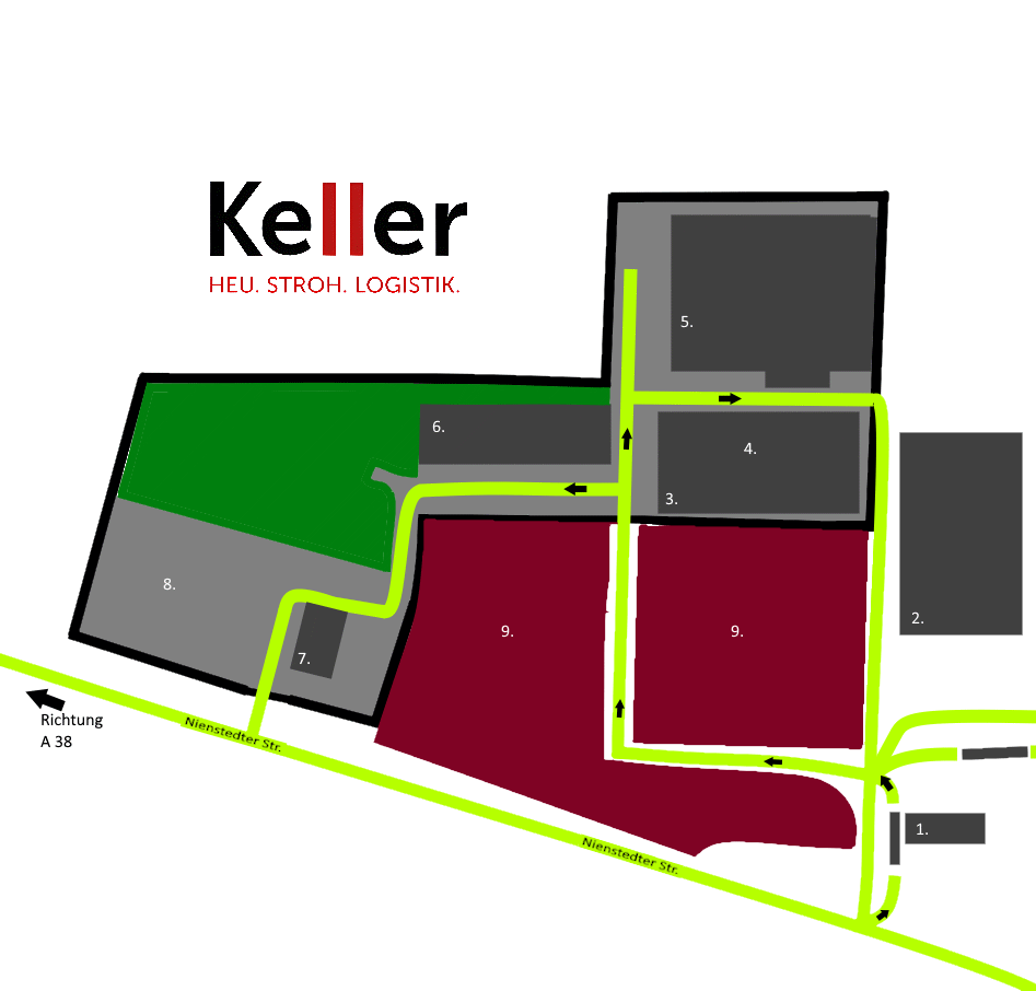 Lageplan Wolferstedt Keller